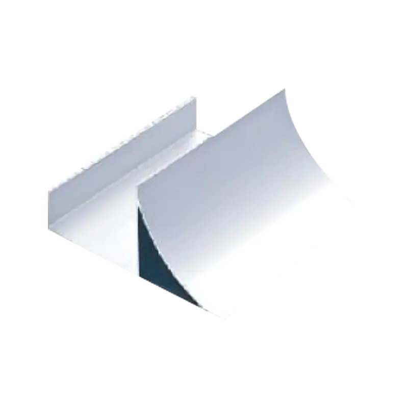Enkele R-groef aluminium